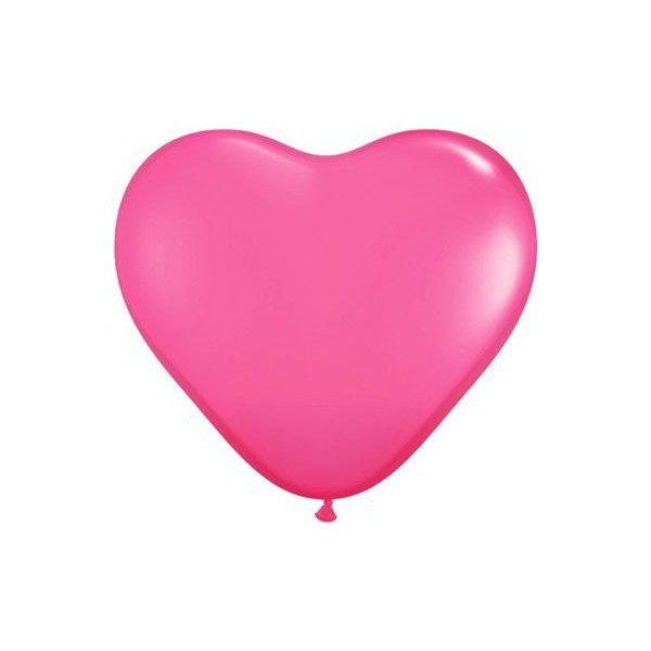 Balón ružové srdce 30cm