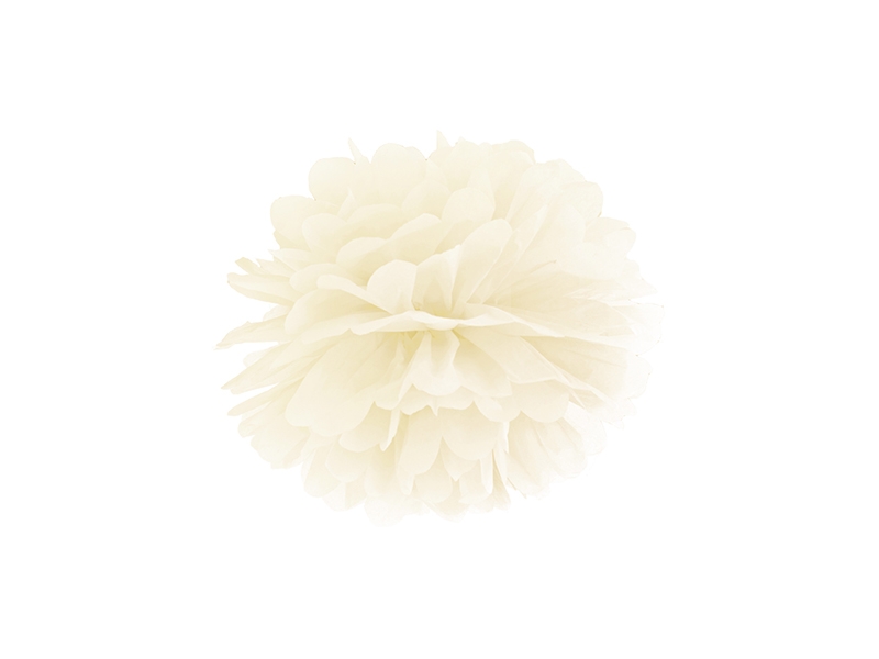 Pom pom krémový 25cm