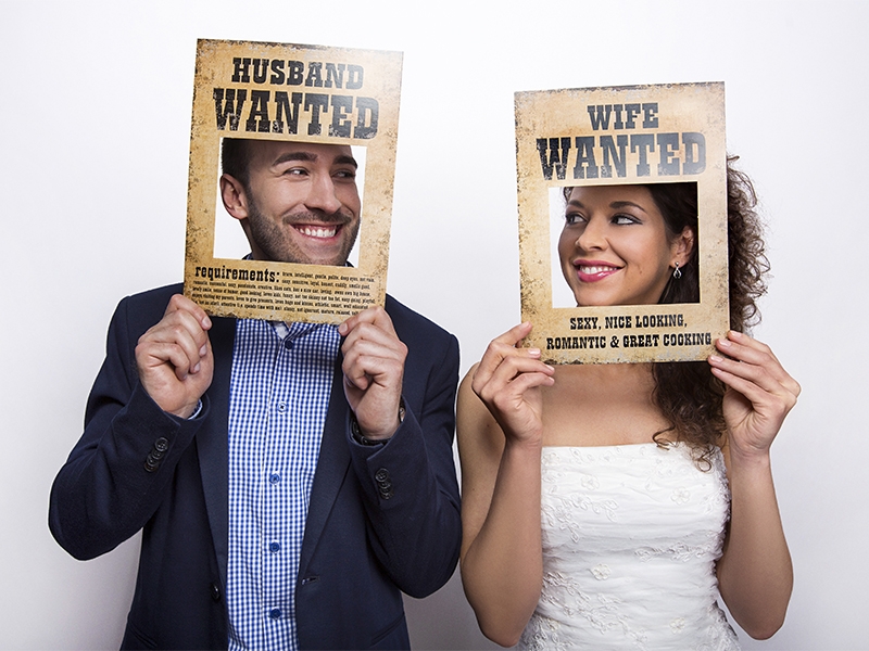 Vtipné tabuľky Husband/Wife Wanted