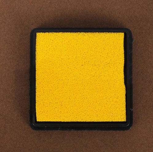 Jednofarebná pečiatka žltá